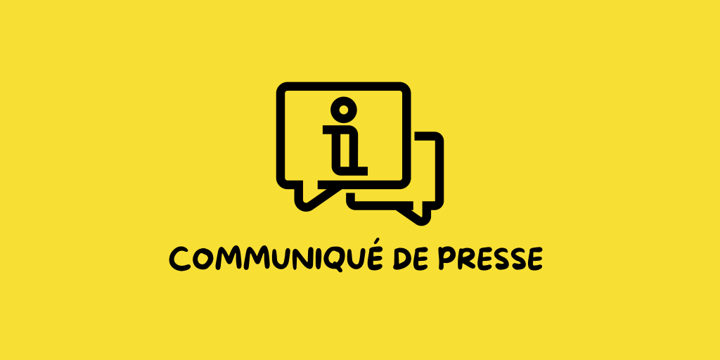 Communiqué de presse